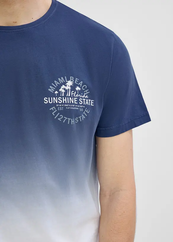 T-shirt in puro cotone, bonprix