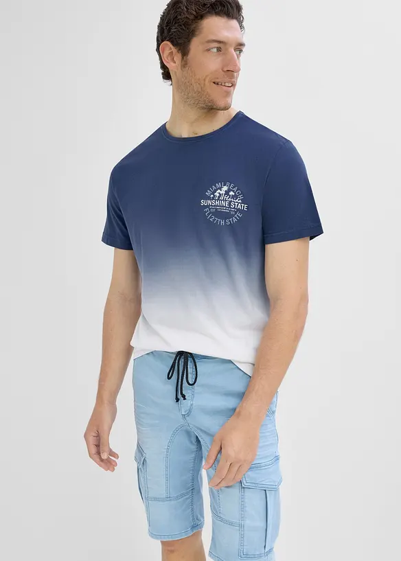 T-shirt in puro cotone, bonprix