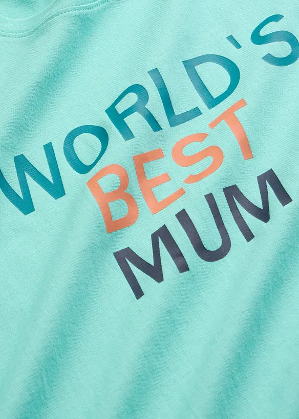 Camicia da notte corta in puro cotone, bonprix