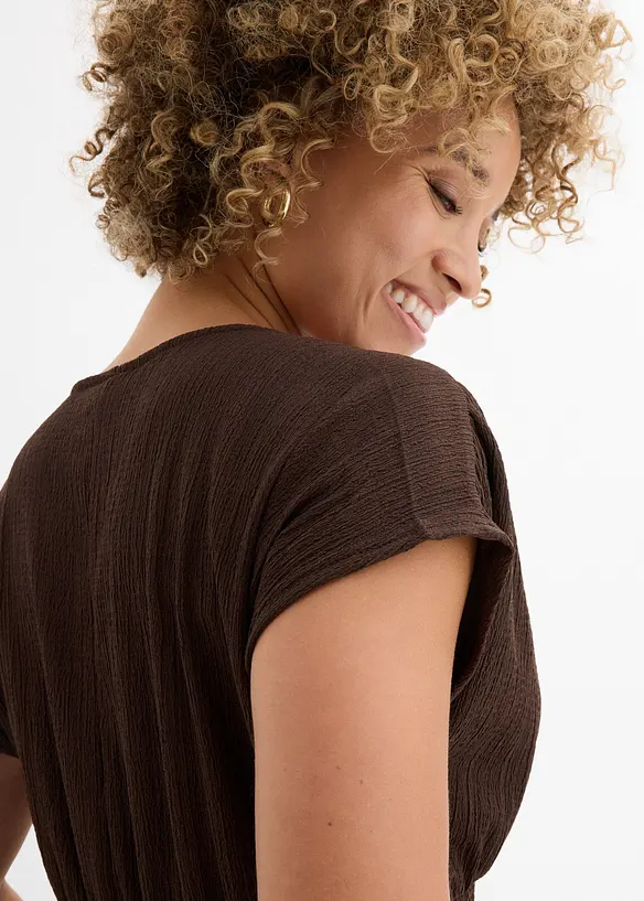 Abito in jersey cr&ecirc;pe leggero, bonprix