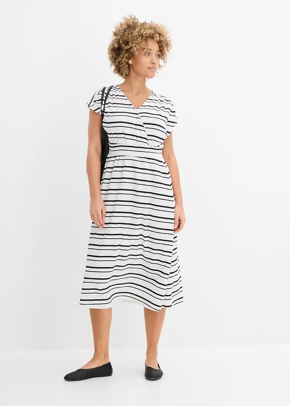 Abito in jersey cr&ecirc;pe leggero, bonprix