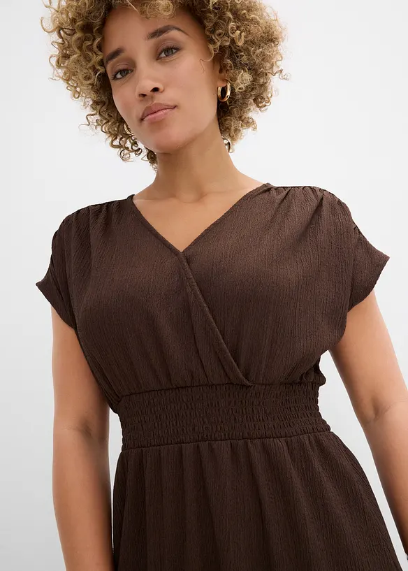 Abito in jersey cr&ecirc;pe leggero, bonprix