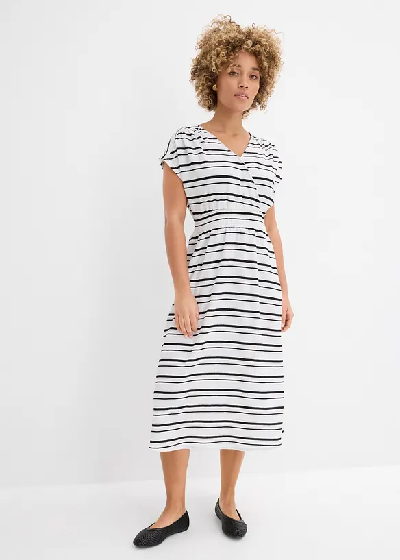 Abito in jersey cr&ecirc;pe leggero, bonprix