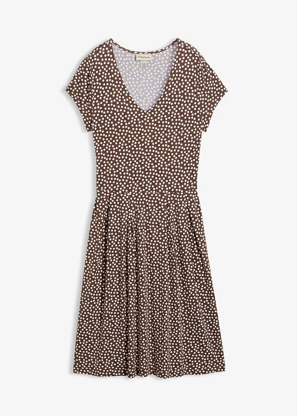 Abito in jersey di misto viscosa, bonprix