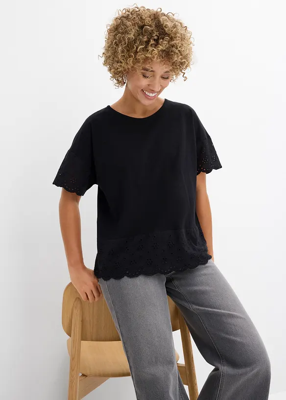 Maglia in puro cotone biologico, bonprix