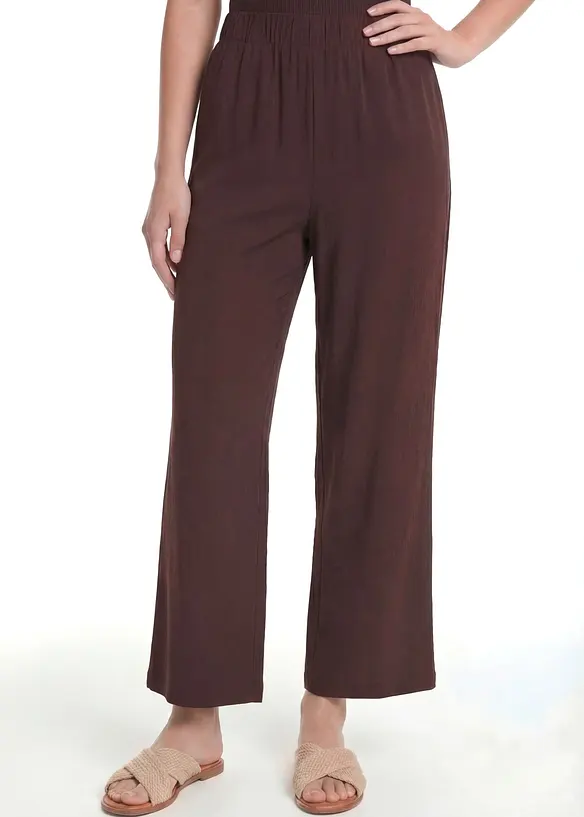 Pantaloni in jersey di misto viscosa, bonprix