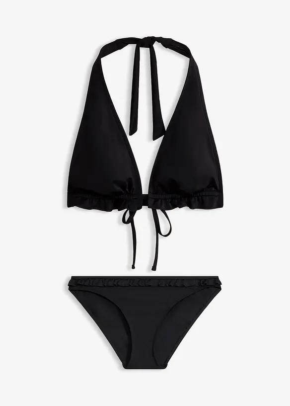 Bikini all'americana con ruches (set 2 pezzi), bonprix