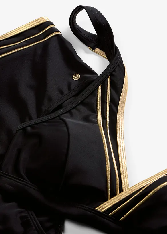 Bikini a bustier effetto incrociato (set 2 pezzi), bonprix