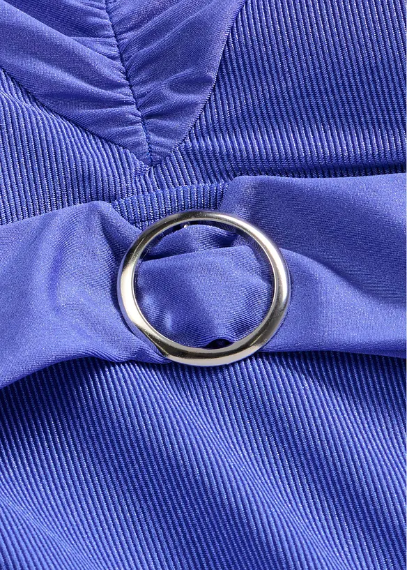 Costume intero in tessuto lucido a costine, bonprix