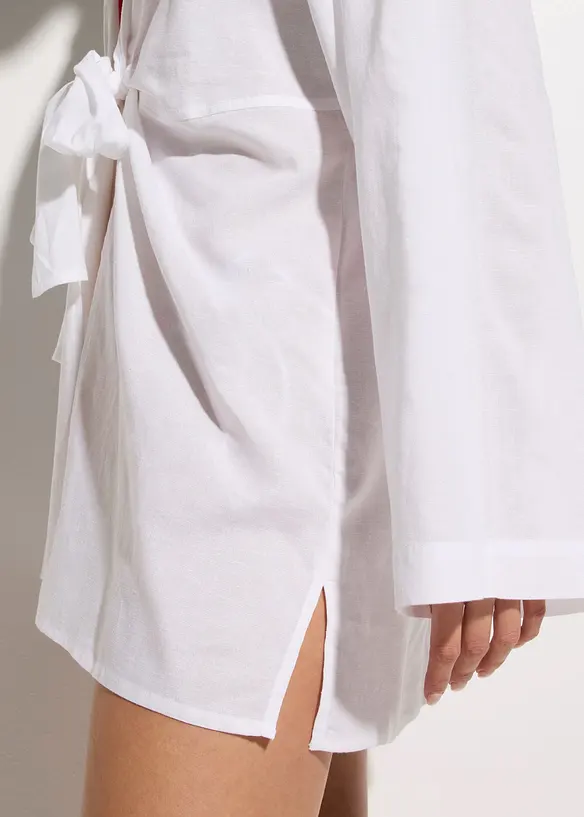 Camicia da spiaggia in misto viscosa fluido, bonprix