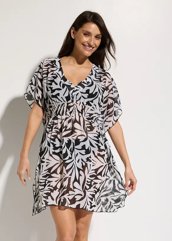 Tunica copricostume in chiffon leggero, bonprix