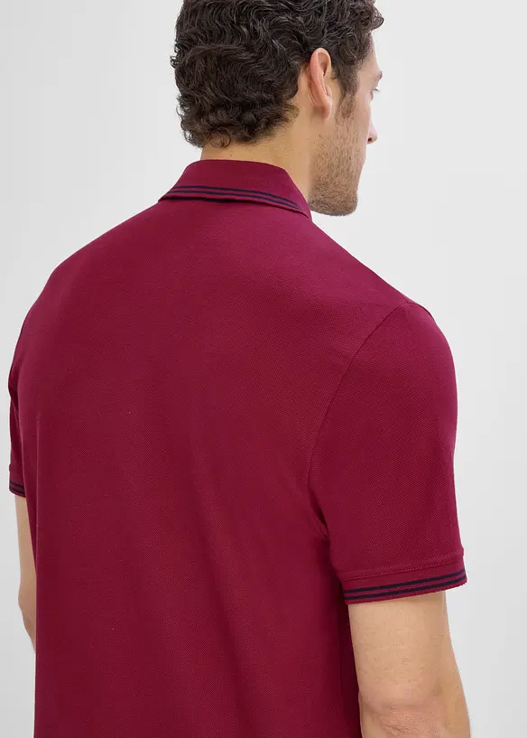 Polo in piquet di puro cotone, bonprix