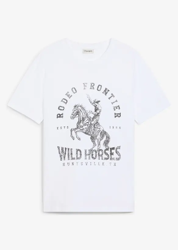 T-shirt in puro cotone biologico, bonprix