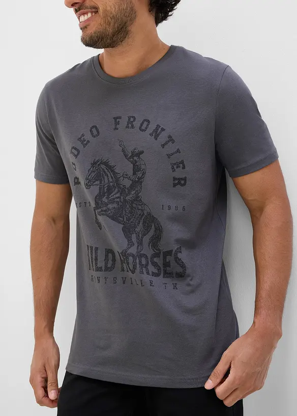 T-shirt in puro cotone biologico, bonprix