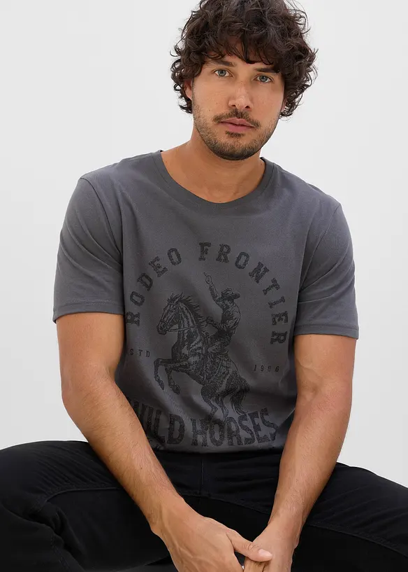 T-shirt in puro cotone biologico, bonprix