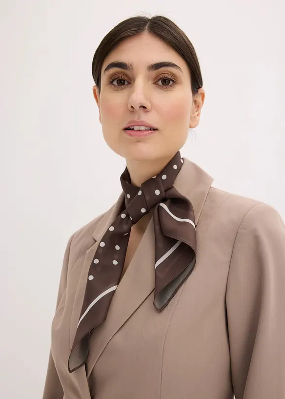 Foulard con fantasia a pois, bonprix