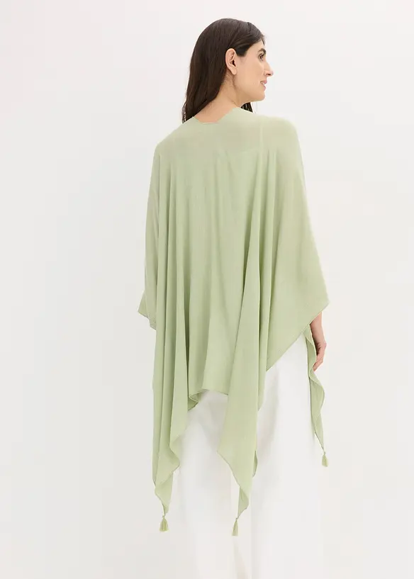Poncho estivo in pura viscosa, bonprix