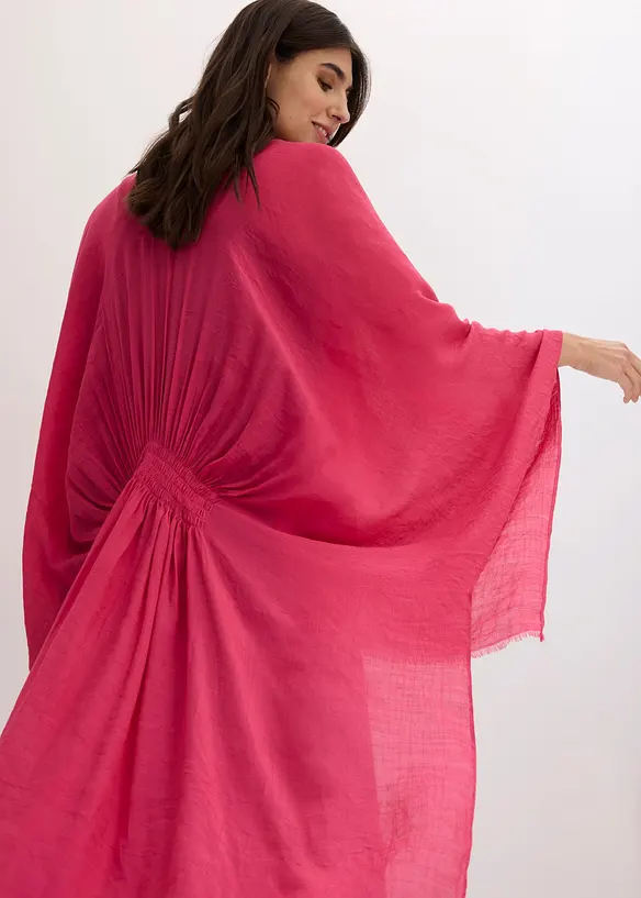 Poncho con dettaglio smock, bonprix