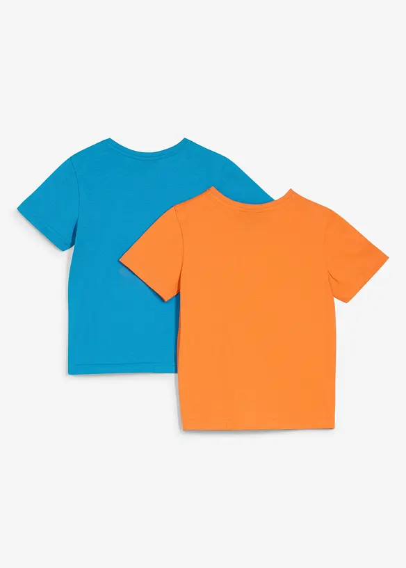 T-shirt con cotone biologico (pacco da 2), bonprix