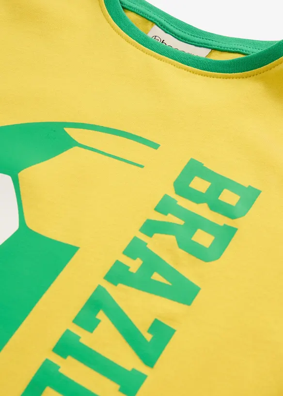 T-shirt del Brasile in puro cotone biologico, bonprix