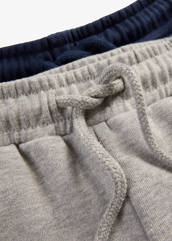 Bermuda in felpa con cotone biologico (pacco da 2), bonprix