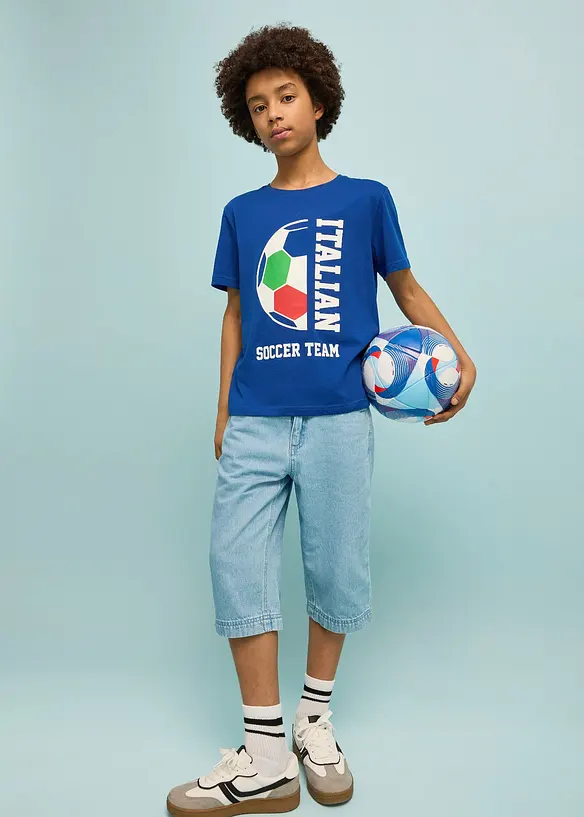 T-shirt dell'Italia in puro cotone biologico, bonprix