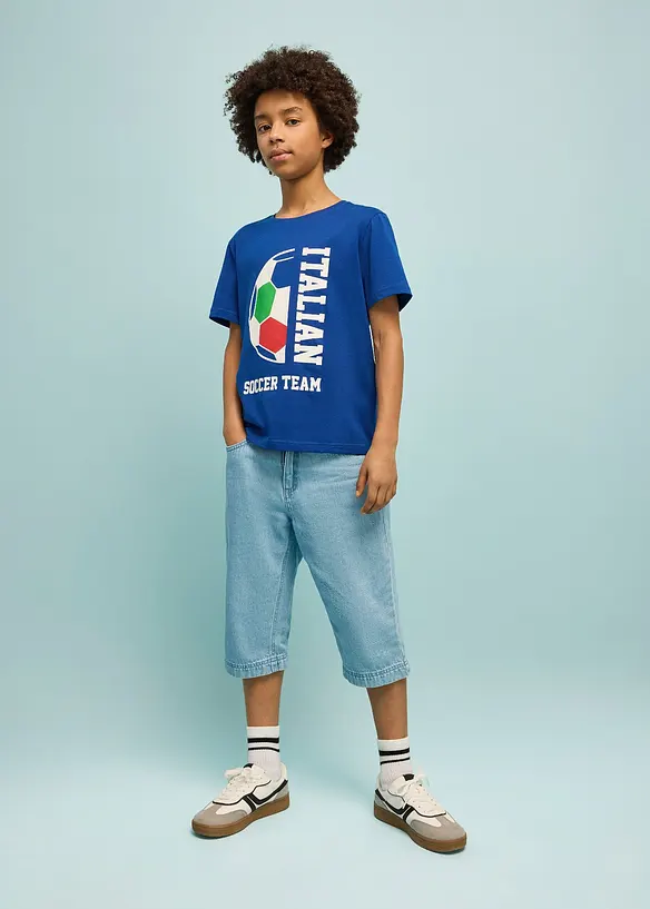 T-shirt dell'Italia in puro cotone biologico, bonprix