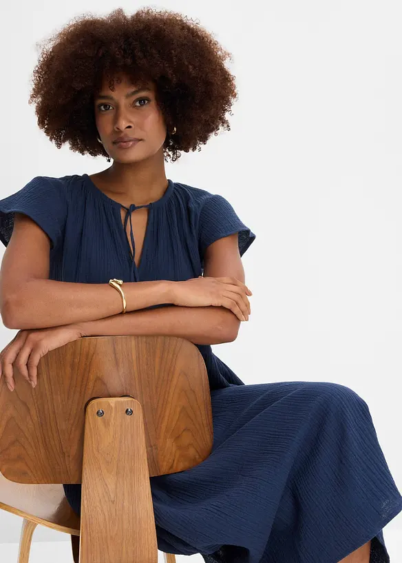 Abito in mussola morbida, bonprix