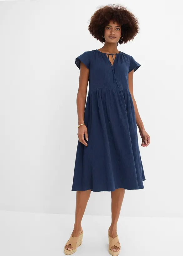 Abito in mussola morbida, bonprix