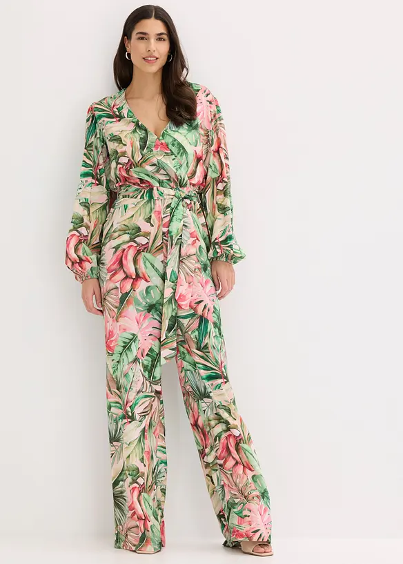 Tuta elegante con scollatura profonda, bonprix