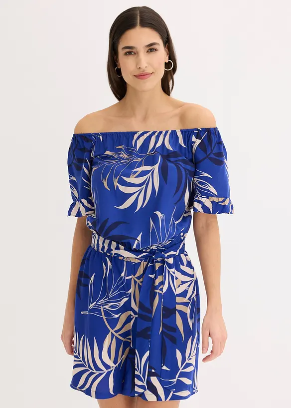 Tuta a spalle scoperte, bonprix