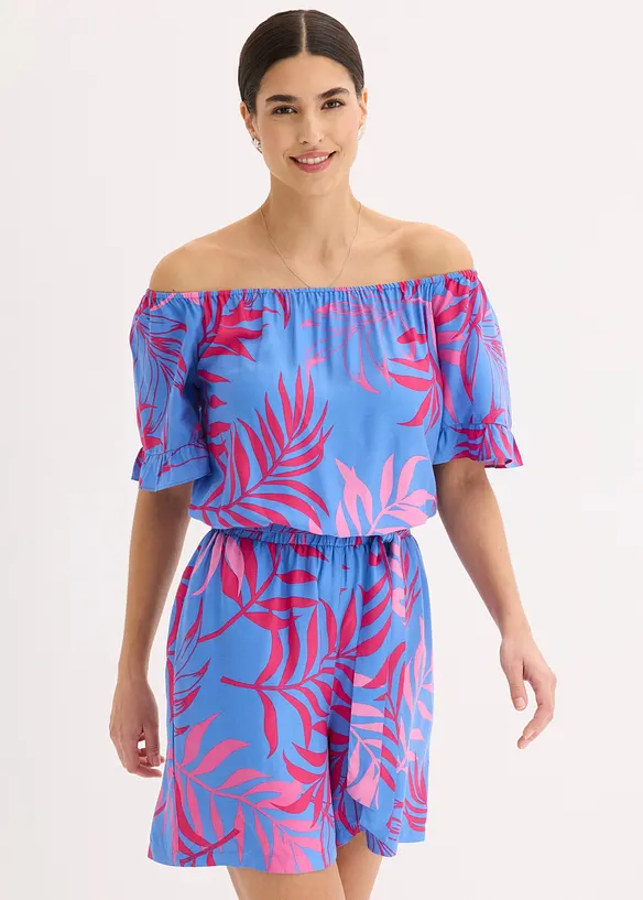 Tuta a spalle scoperte, bonprix