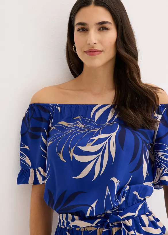 Tuta a spalle scoperte, bonprix