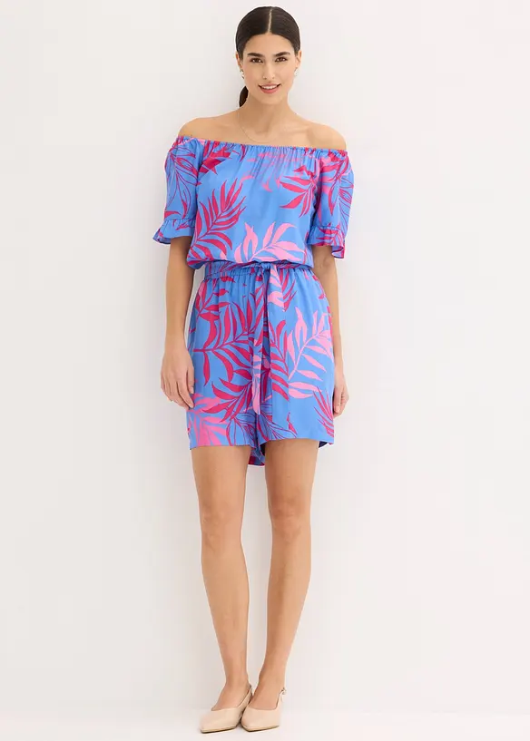 Tuta a spalle scoperte, bonprix