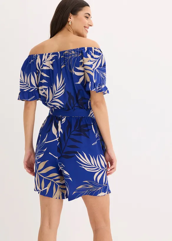 Tuta a spalle scoperte, bonprix