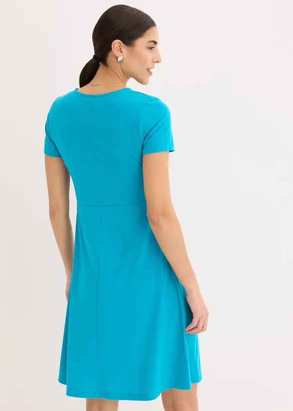 Abito di jersey con scollatura profonda, bonprix