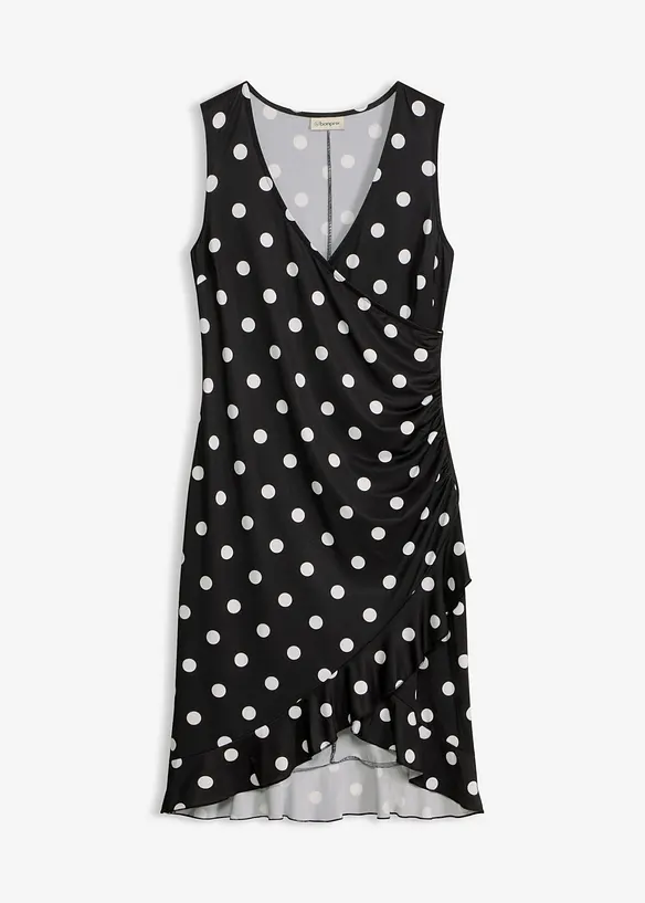 Abito di jersey con scollatura profonda, bonprix