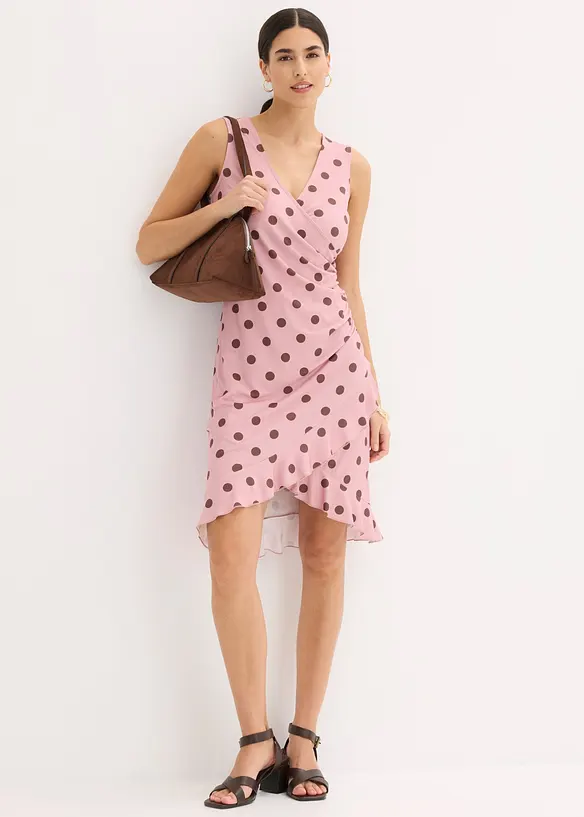 Abito di jersey con scollatura profonda, bonprix