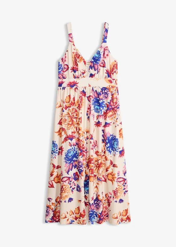 Abito lungo con scollatura profonda, bonprix