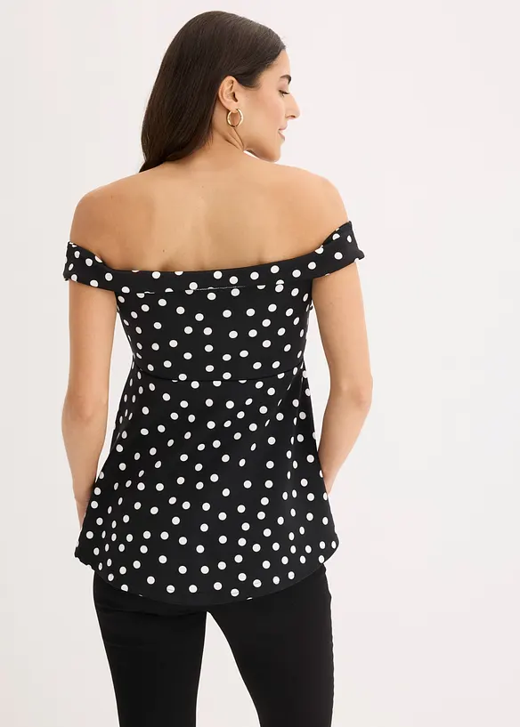 Maglia con spalle scoperte e scollatura profonda, bonprix