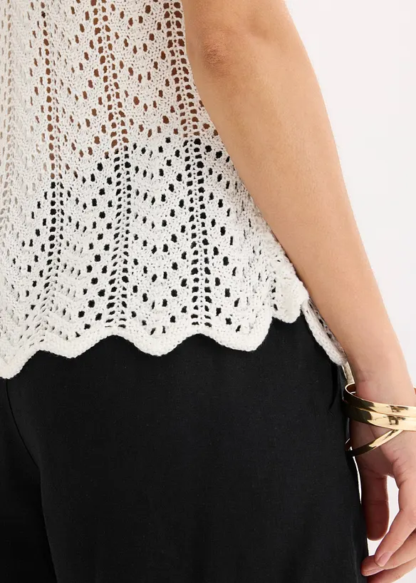 T-shirt in maglia, bonprix