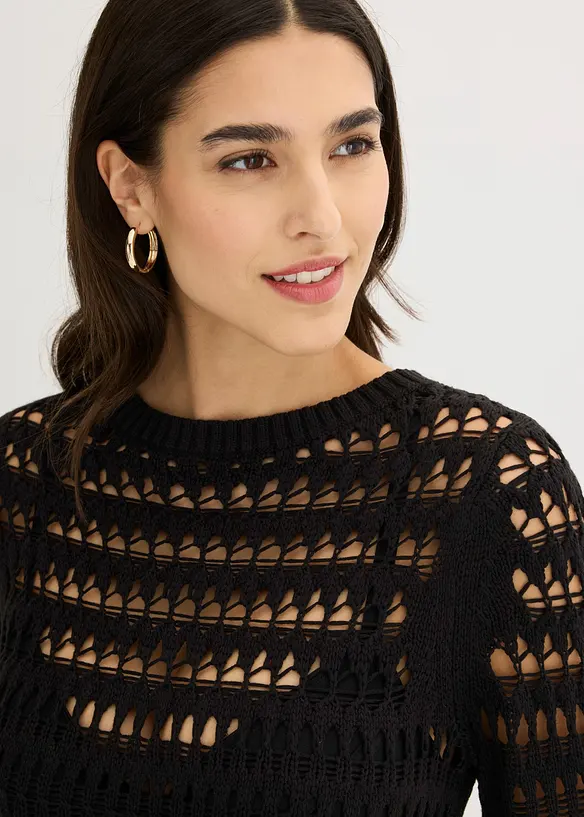 Abito all'uncinetto, bonprix