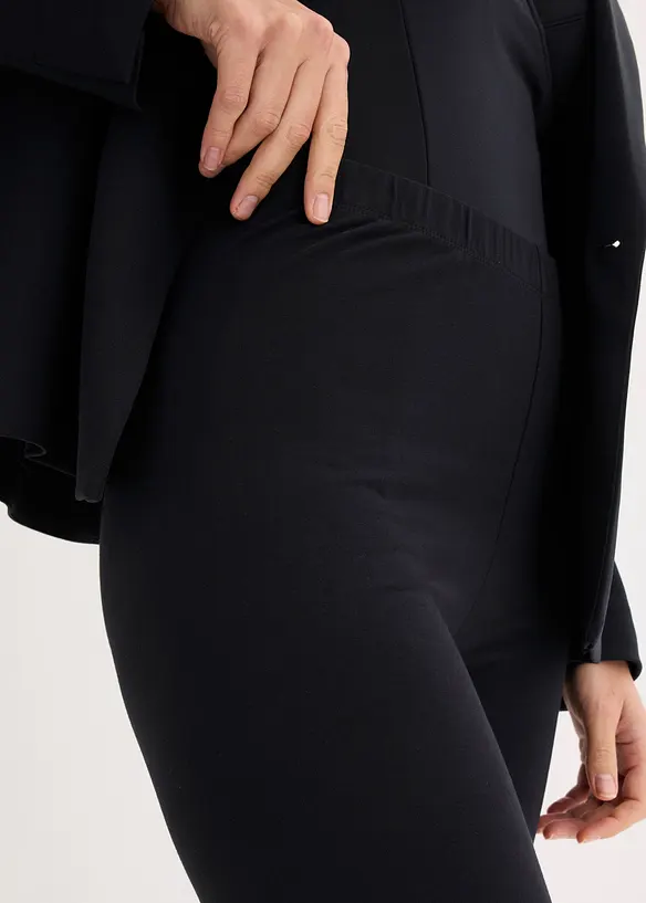 Leggings a pinocchietto con pizzo, bonprix