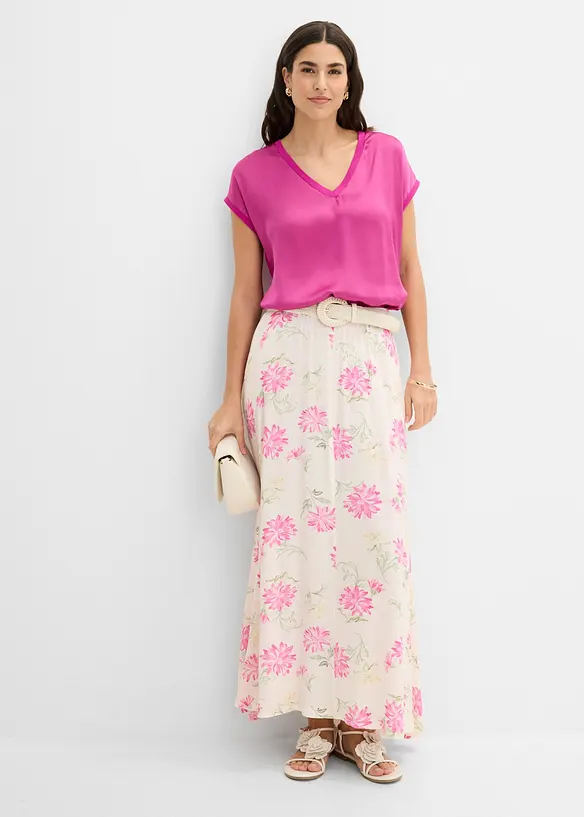 Gonna lunga in pura viscosa, bonprix