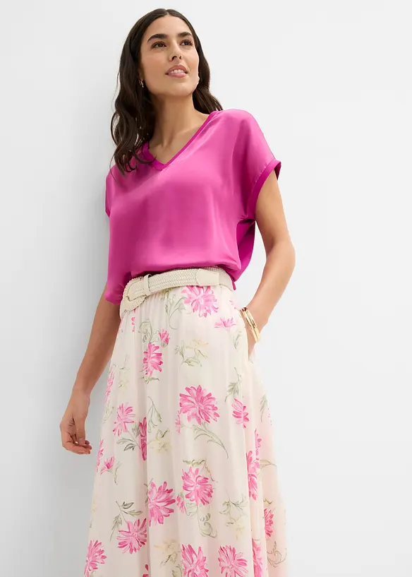 Gonna lunga in pura viscosa, bonprix