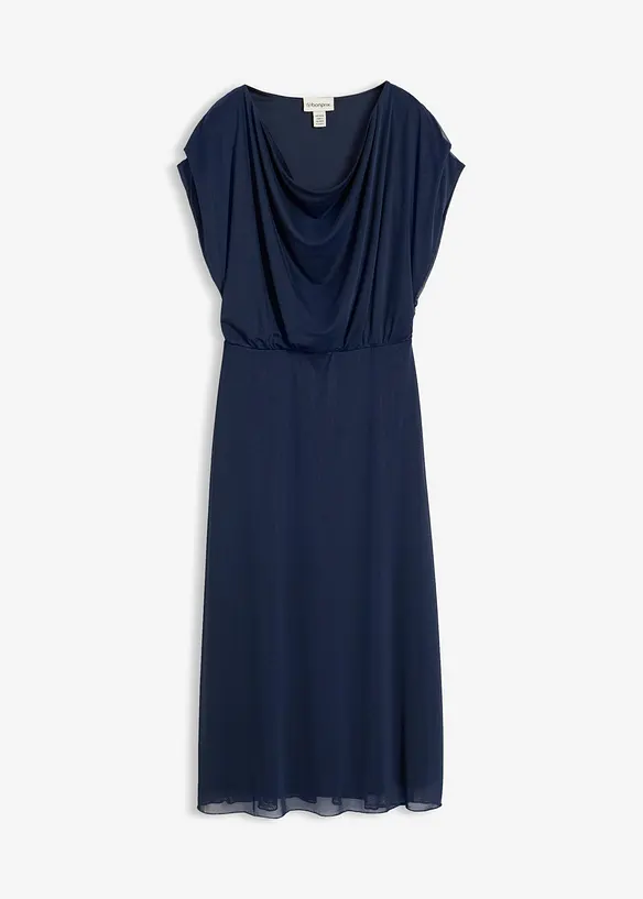 Abito in jersey di mesh morbido, bonprix