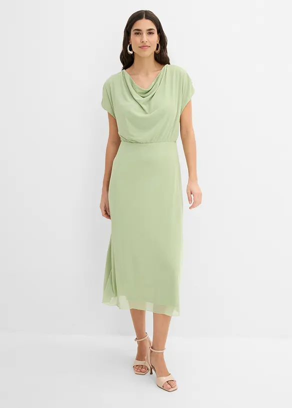 Abito in jersey di mesh morbido, bonprix