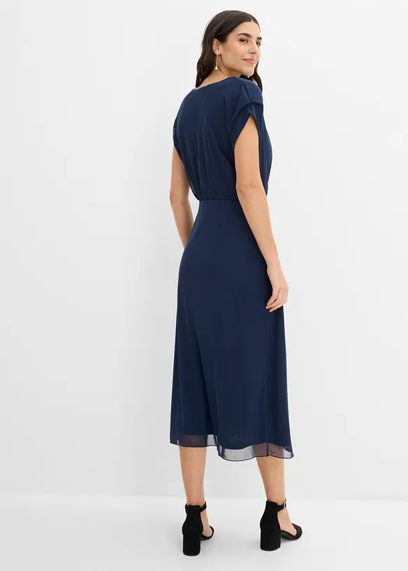 Abito in jersey di mesh morbido, bonprix