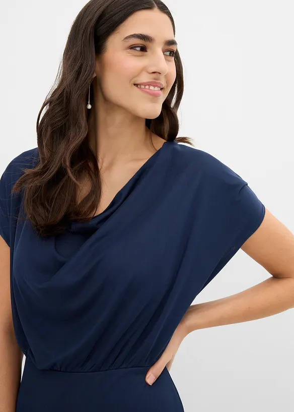 Abito in jersey di mesh morbido, bonprix
