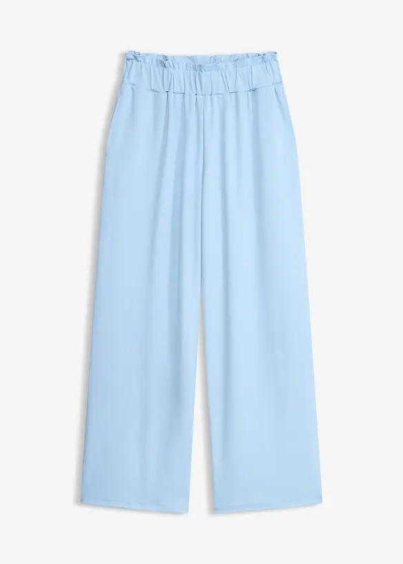 Pantaloni in jersey a vita alta, bonprix